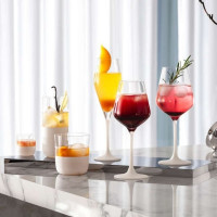Набор бокалов для воды и напитков Villeroy &amp; Boch Manufacture Rock Blanc 11-3799-8250 (4шт)
