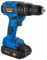 Ударная дрель-шуруповерт Витязь ДА-418-2 (с 2-мя АКБ, кейс)