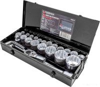 Набор трещотка с головками Forsage F-68263-9 (26 предметов)