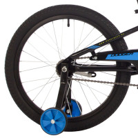 Детский велосипед Novatrack Dodger 20 (черный, 2024)