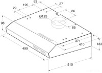 Вытяжка Indesit ISLK 56 LS W