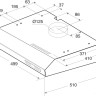 Вытяжка Indesit ISLK 56 LS W