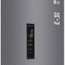 Холодильник с нижней морозильной камерой LG GA-B509MLSL