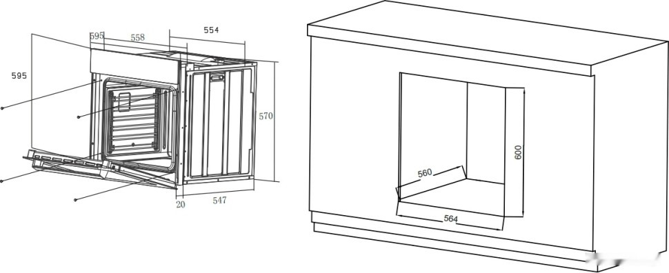 Духовой шкаф HAIER HOX-P09CGW