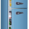 Холодильник с верхней морозильной камерой HARPER HRF-T120M (голубой)