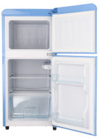 Холодильник с верхней морозильной камерой HARPER HRF-T120M (голубой)