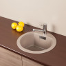 Кухонная мойка Schock Calypso 45 серебристый камень