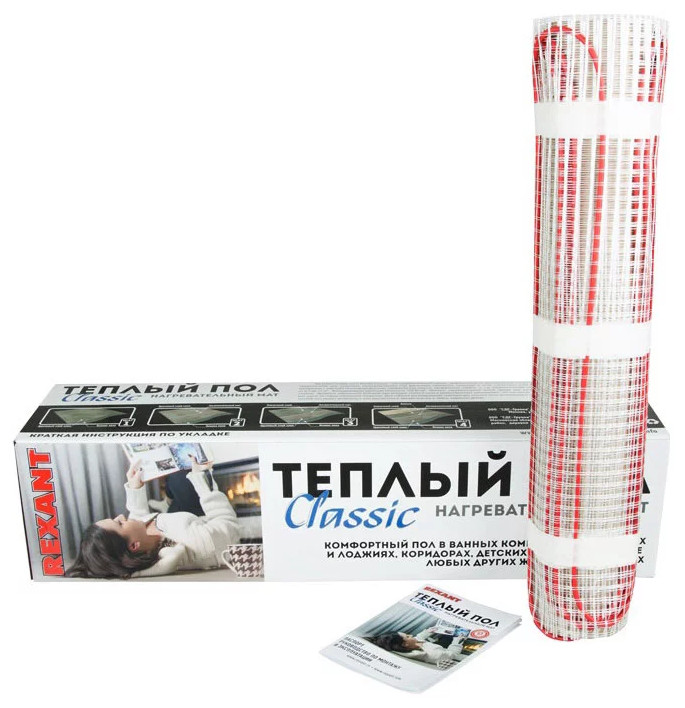 Теплый пол Rexant Classic RNX-6.0-900 6.0 кв.м. 900 Вт