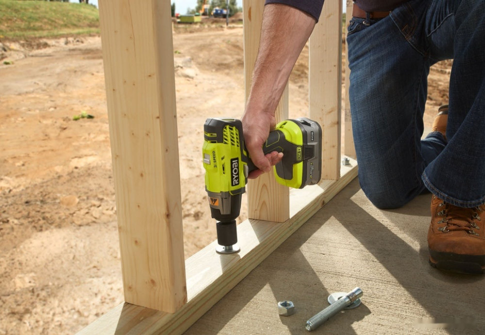 Ударный гайковерт Ryobi R18IW3-120S 5133003574 (с 1-им АКБ)