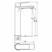 Смеситель Damixa Eclipse 480250000