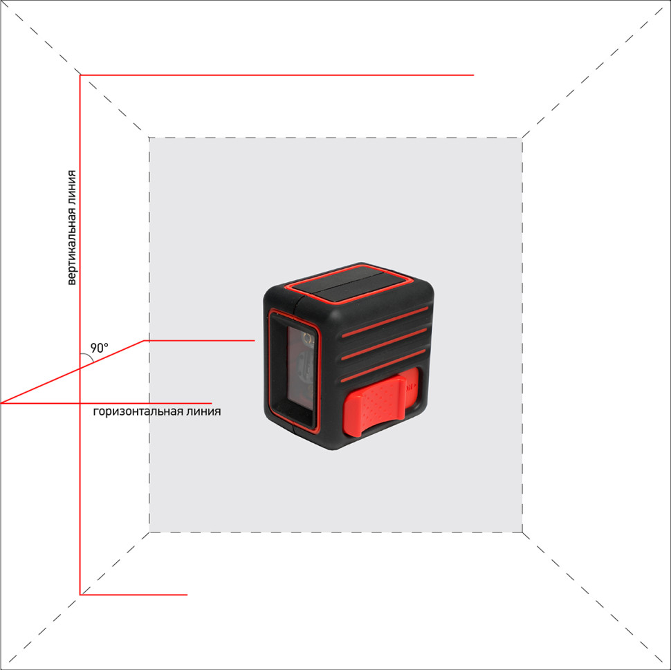 Лазерный нивелир ADA Instruments CUBE MINI Professional Edition
