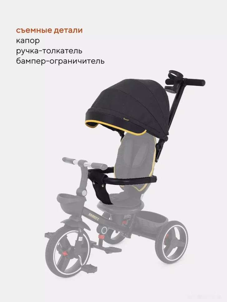Детский велосипед Rant Gravity RB200 (графит)