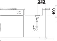 Кухонная мойка Blanco Elon XL 6 S 524844 (антрацит)