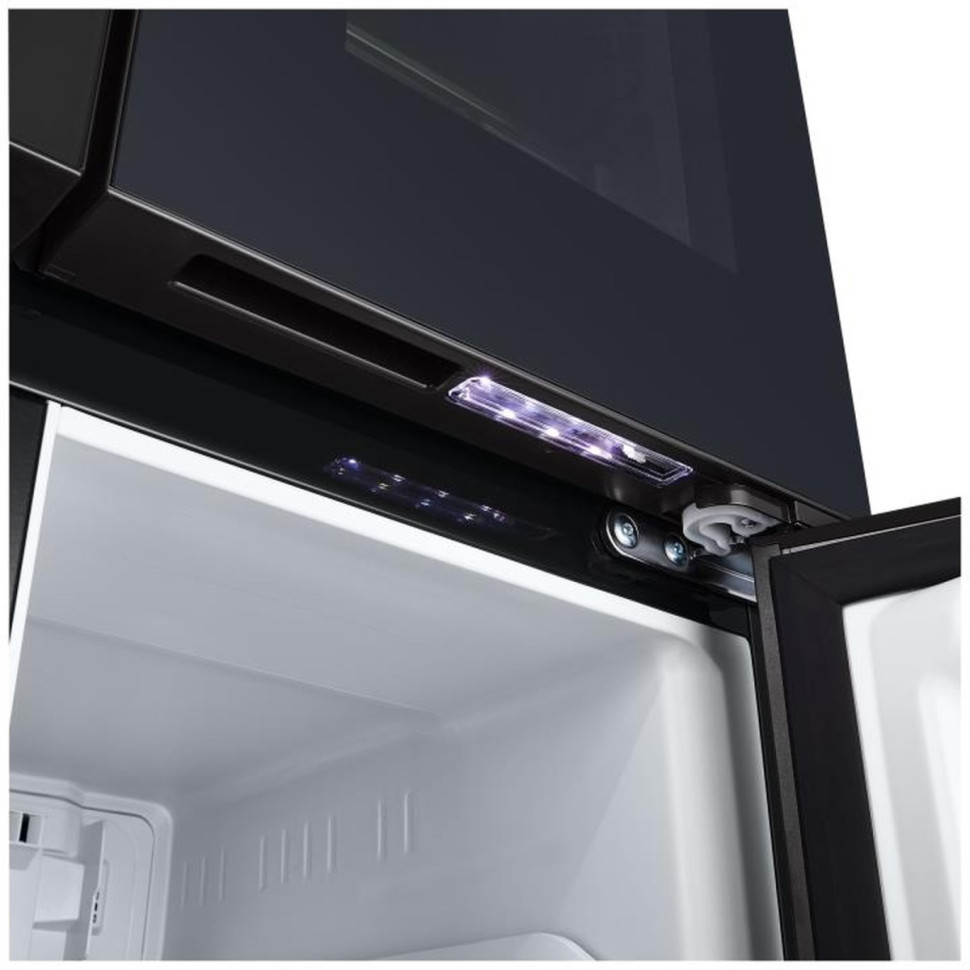 Холодильник с морозильником LG GC-V22FHBBM