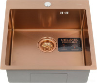 Кухонная мойка Melana Profline D5050HC (глубина чаши 20 см, сталь 3 мм)
