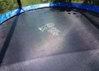 Батут Atlas Sport 140 см с внешней сеткой (на пружинах)