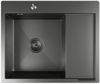 Кухонная мойка Mixline Pro 552926 (черный графит, с сифоном)