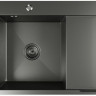 Кухонная мойка Mixline Pro 552926 (черный графит, с сифоном)