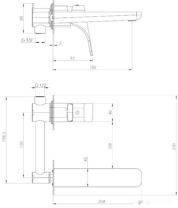 Смеситель Deante Hiacynt BQH A54L