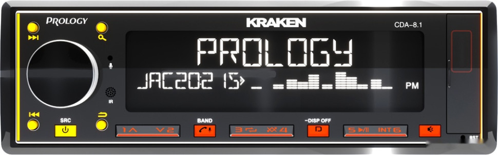 Автомагнитола Prology CDA-8.1 Kraken