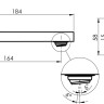 Душевая система Rubineta Thermo-3F-Olo SQ 625040