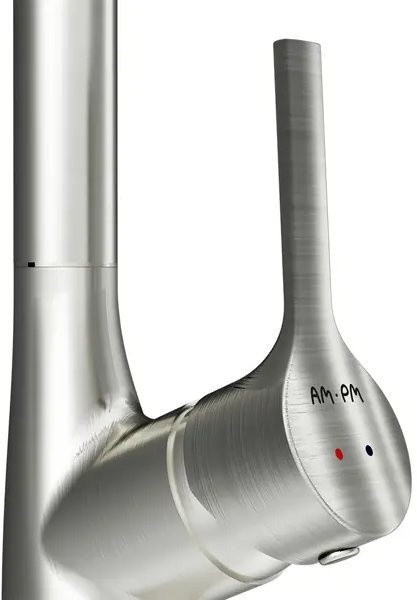 Кухонная мойка Saniteco 6550-R + Spike F9S07011 (сатин, с сифоном, дозатором и коландером)