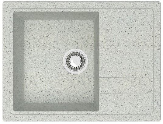 Кухонная мойка Berge BR-5850 + смеситель AM.PM Like F8007133 (серый)
