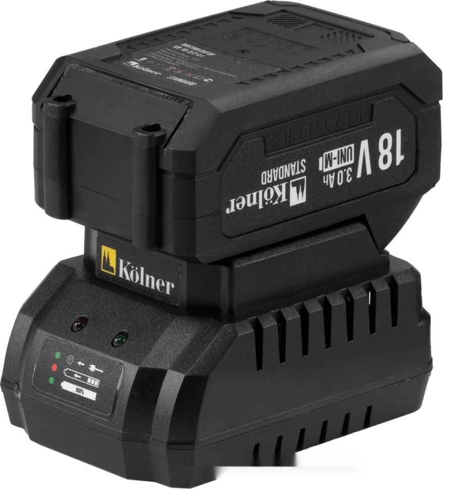 Аккумуляторная пила Kolner KCS 18BL-25-2K (с 2-мя АКБ)