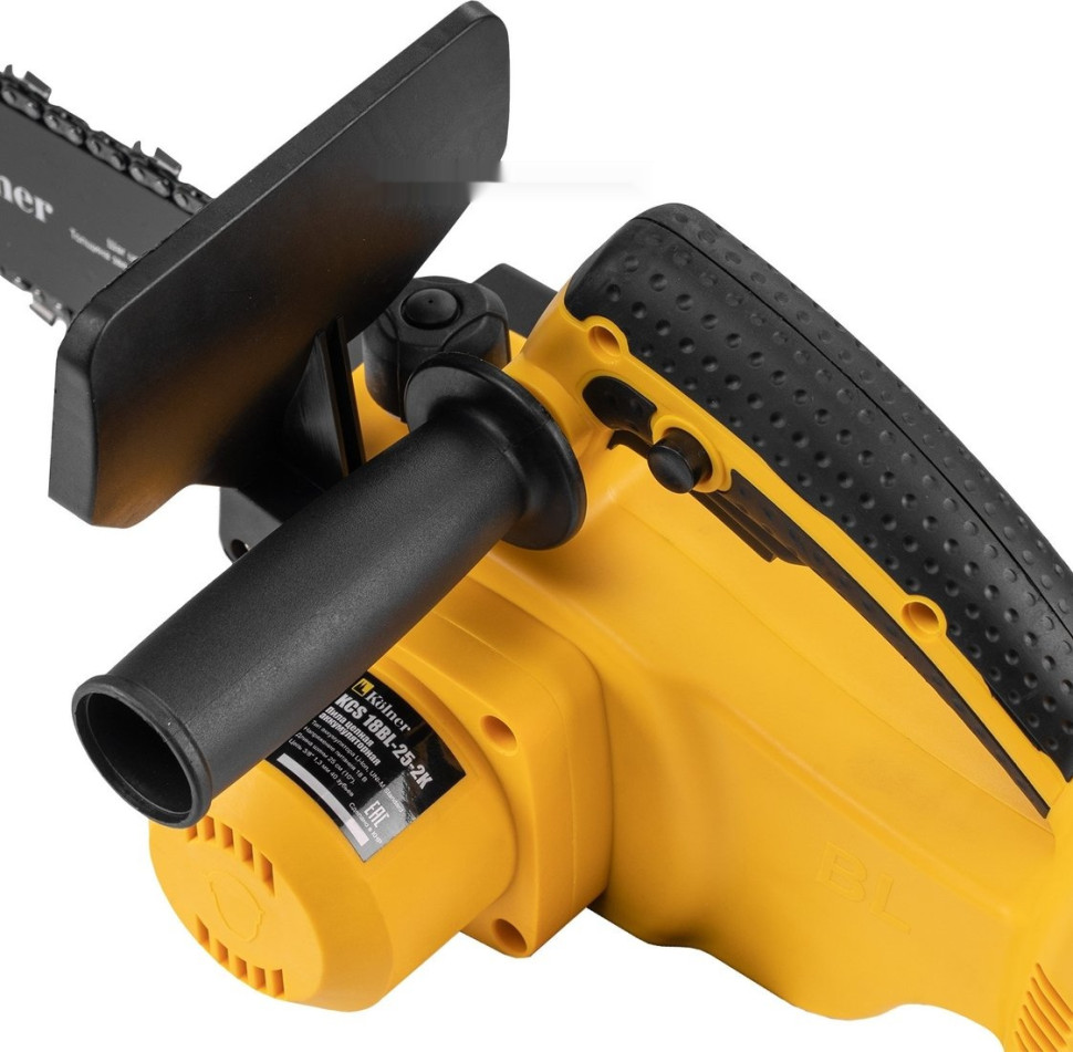 Аккумуляторная пила Kolner KCS 18BL-25-2K (с 2-мя АКБ)