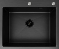 Кухонная мойка Axus LS-6050B Nano Black