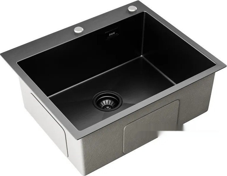 Кухонная мойка Axus LS-6050B Nano Black