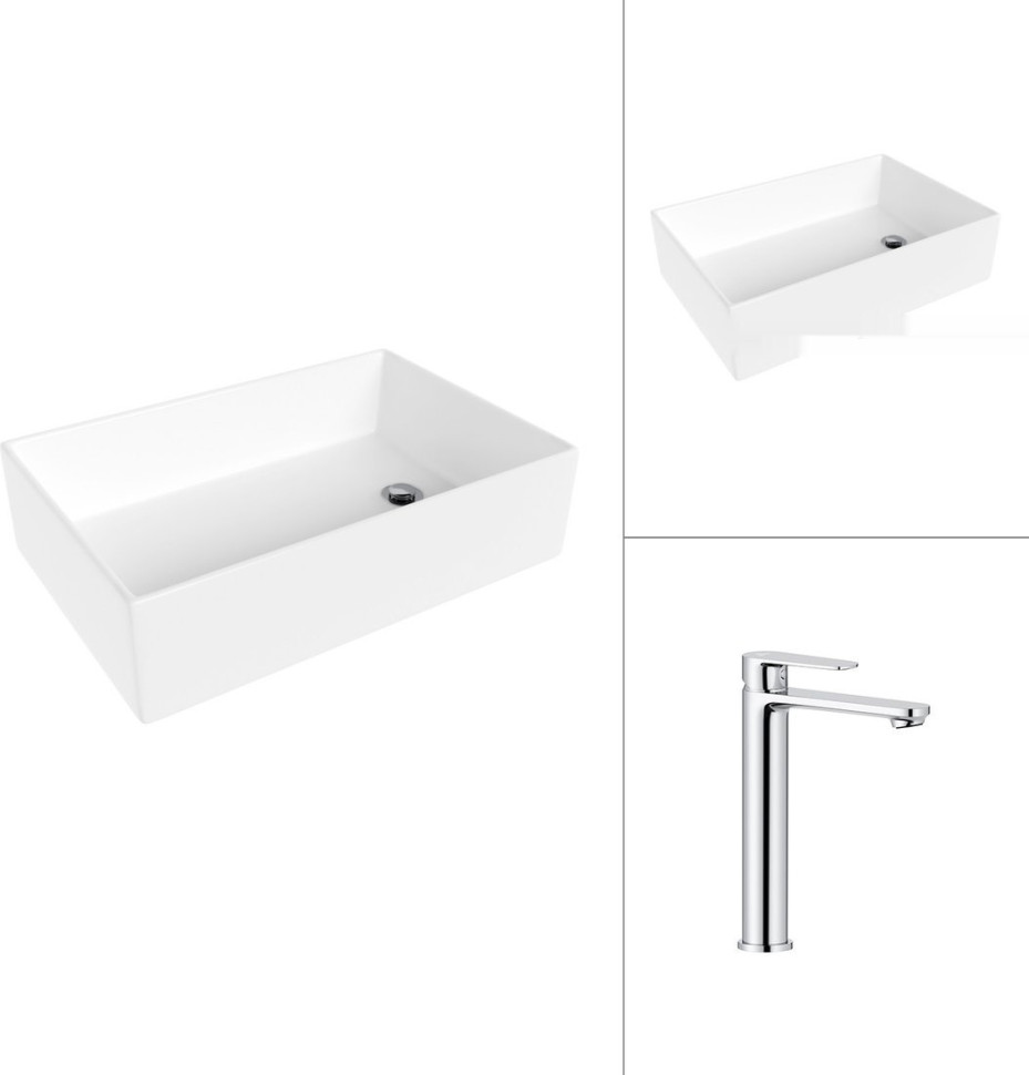 Умывальник Lauter 21518-1 + Moon 21СK81691C