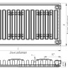 Радиатор Лидея ЛК 11-508 тип 11 500x800