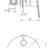Смеситель Deante Arnika BQA 044P