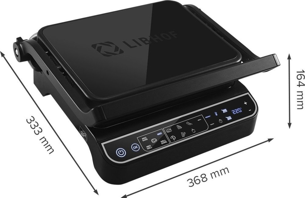 Электрогриль Libhof GL-2000B