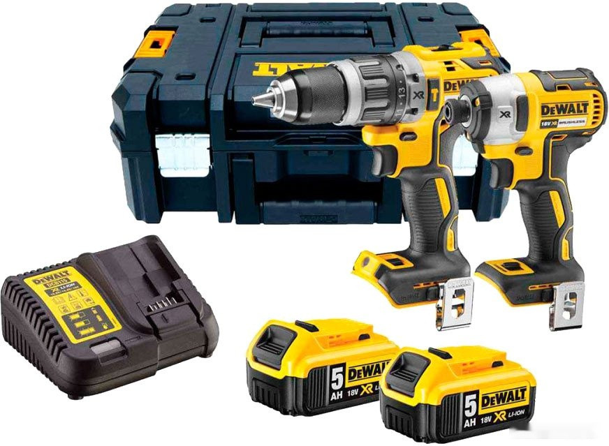 DeWALT DCK266P2T (шуруповерт, гайковерт, кейс)