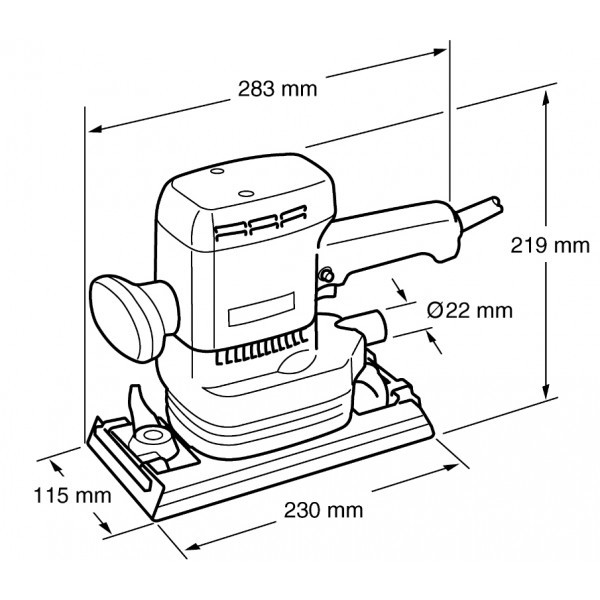 Шлифовальная машина Makita 9046