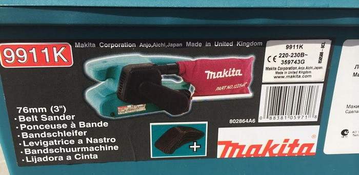 Шлифовальная машина Makita 9911K