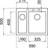 Кухонная мойка Elleci Quadra 150 (Ghisa 70)