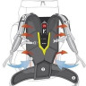 Рюкзак Tatonka Karas 70+10 (black)