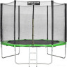 Батут Atlas Sport 252 см - 8ft Basic (с лестницей, зеленый)