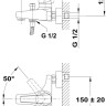 Смеситель Teka Deia 401216200