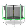 Батут Happy Jump 10ft-i Pro (312 см) с внутренней сеткой и лестницей