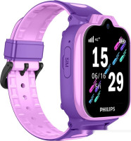 Детские умные часы Philips W6610 (розовый/фиолетовый)