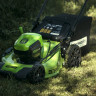 Газонокосилка Greenworks GD60LM51SPK4 (c 1-м АКБ 4 Ah)