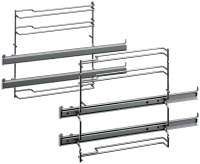 Телескопические направляющие Bosch HEZ638200 серебристый