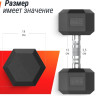 Гантель UnixFit DBHEX12.5 12.5 кг