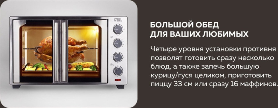 Мини-печь GFgril GFO-90