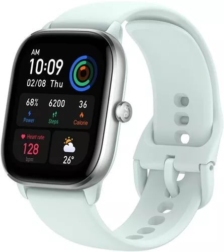 Умные часы Amazfit GTS 4 Mini (мятно-голубой)