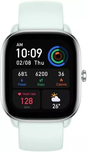 Умные часы Amazfit GTS 4 Mini (мятно-голубой)